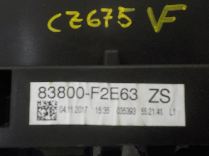 Recambio de cuadro instrumentos para toyota auris 1.8 16v (híbrido) referencia OEM IAM 83800F2E63 83800F2E63 