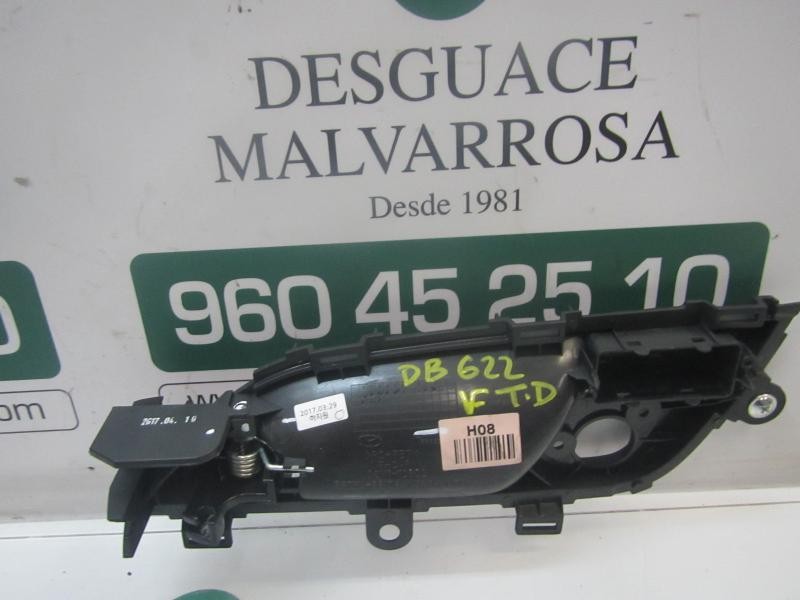 Recambio de maneta interior trasera derecha para hyundai i40 1.7 crdi cat referencia OEM IAM 836203Z030RY  