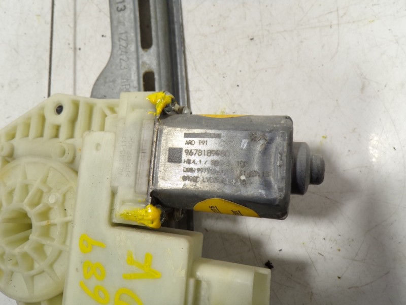 Recambio de elevalunas trasero derecho para peugeot 308 1.6 hdi referencia OEM IAM 9816273480 9678189980 