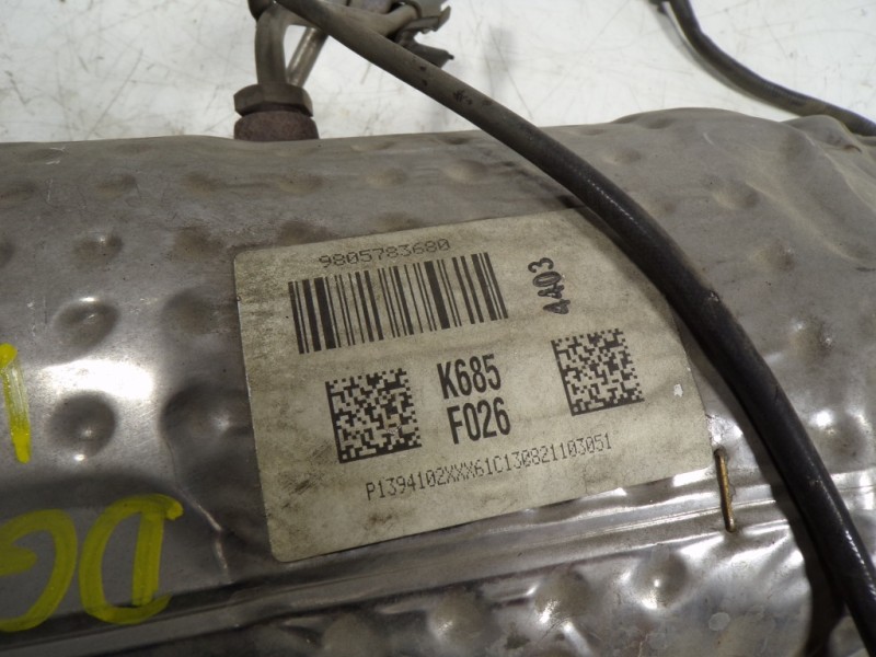 Recambio de filtro de particulas para peugeot 308 1.6 hdi referencia OEM IAM 9805784080 98057783680 