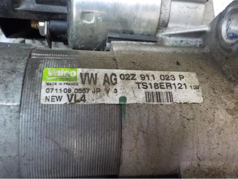 Recambio de motor arranque para volkswagen passat berlina (3c2) advance plus referencia OEM IAM 02Z911023P 02Z911023P TS18ER121