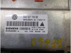Recambio de centralita motor uce para volkswagen touareg (7l6) v6 tdi referencia OEM IAM 0AD927755BG 0AD927755BE 5WK22063 2
