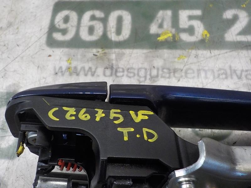 Recambio de maneta exterior trasera derecha para toyota auris 1.8 16v (híbrido) referencia OEM IAM 6921102924  