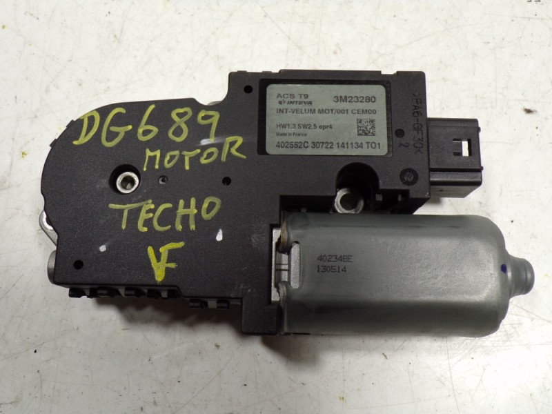 Recambio de motor techo electrico para peugeot 308 1.6 hdi referencia OEM IAM 1610975880 402552C 402552C