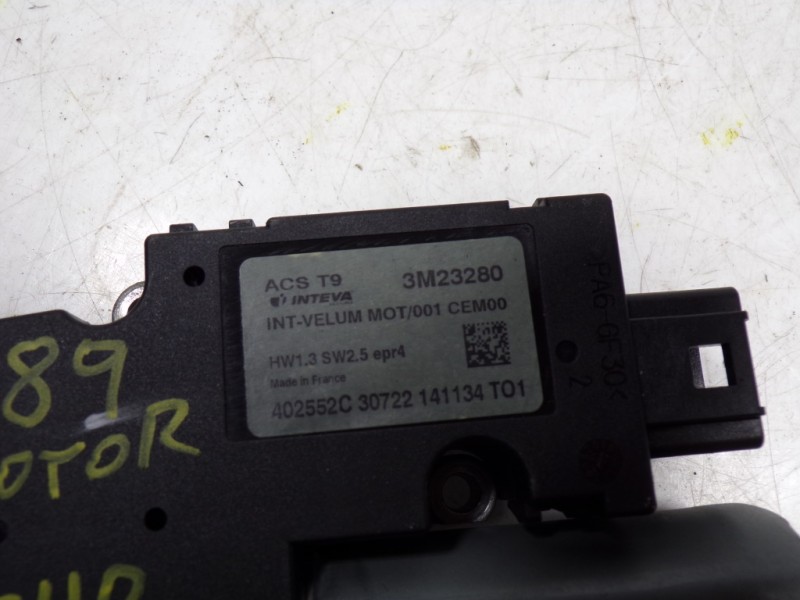 Recambio de motor techo electrico para peugeot 308 1.6 hdi referencia OEM IAM 1610975880 402552C 402552C