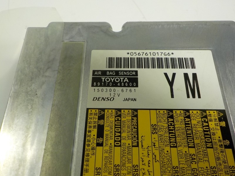 Recambio de centralita airbag para lexus rx 450h referencia OEM IAM 8917048600 8917048600 1503006761