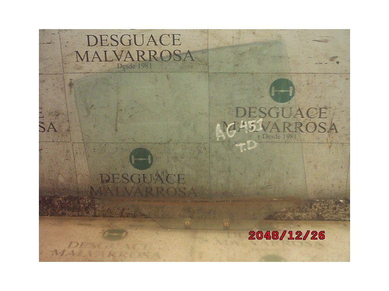 Recambio de cristal puerta trasero derecho para daewoo leganza 2.0 cdx referencia OEM IAM   