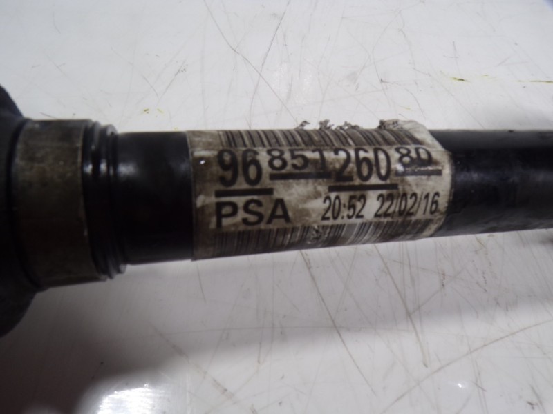 Recambio de transmision izquierda para peugeot 5008 2.0 blue-hdi fap referencia OEM IAM 3272QF 9685126080 