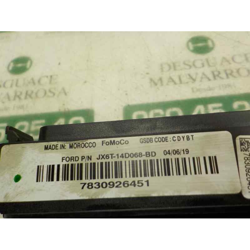 Recambio de caja reles / fusibles para ford focus 1.0 ecoboost cat referencia OEM IAM 2434800 JX6T14D068BD 7830926451