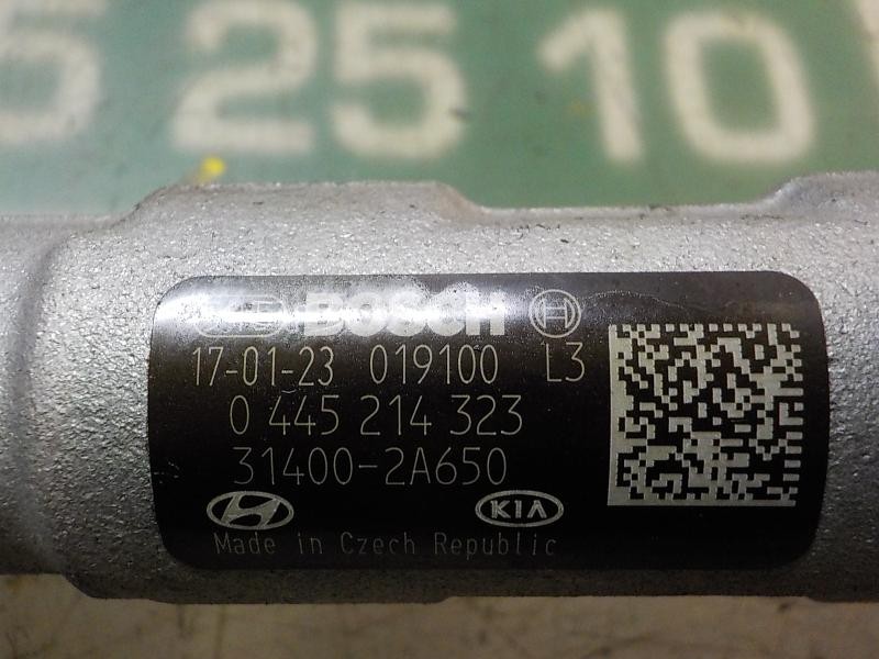 Recambio de rampa inyectora para hyundai i40 1.7 crdi cat referencia OEM IAM 314002A650 314002A650 0445214323
