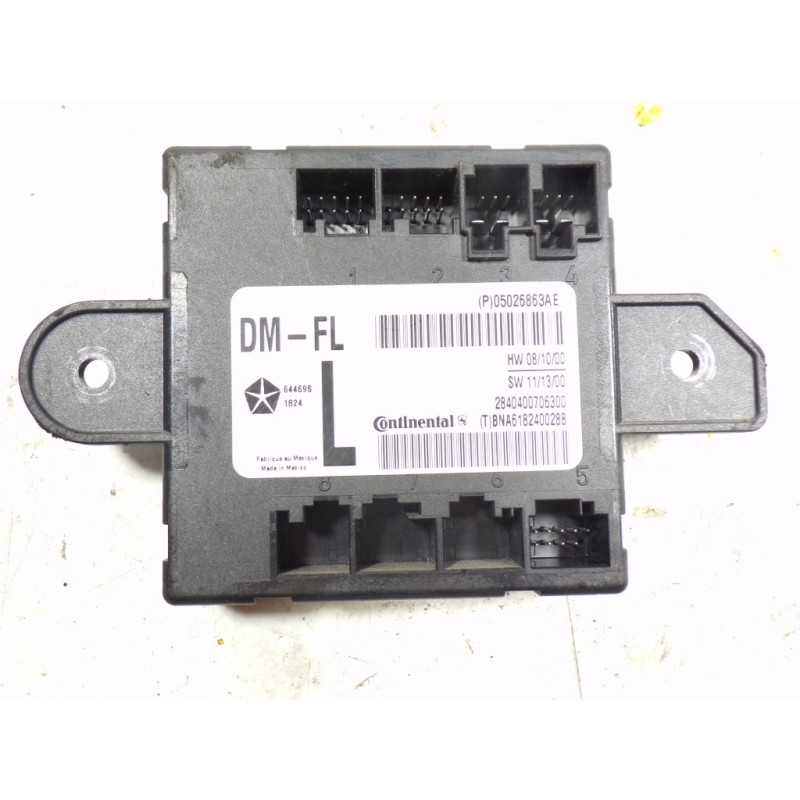 Recambio de modulo electronico para lancia voyager (404) 2.8 16v jtdm cat referencia OEM IAM  05026863AE 