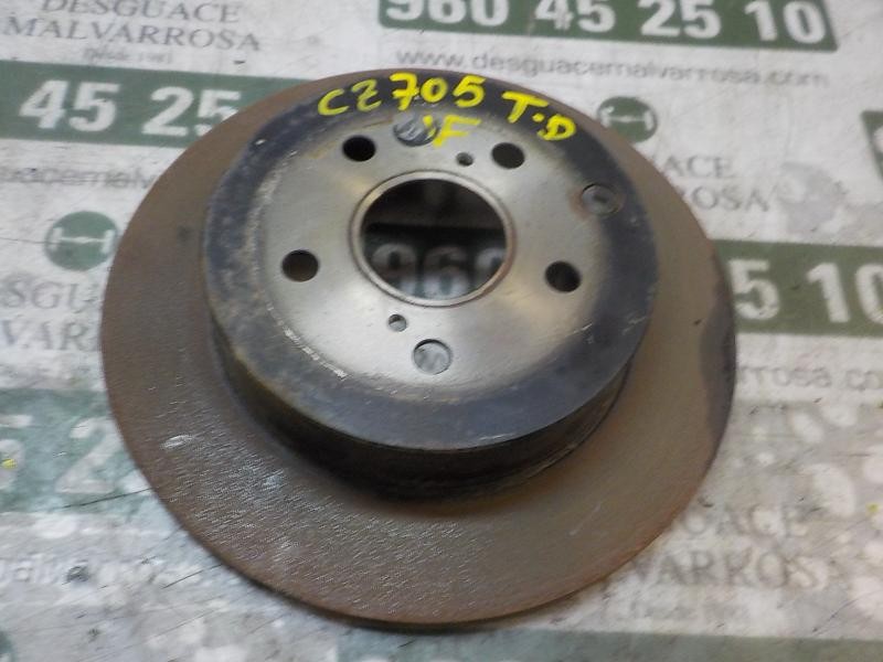 Recambio de disco freno trasero para toyota verso 1.6 d-4d cat referencia OEM IAM 424310F020  