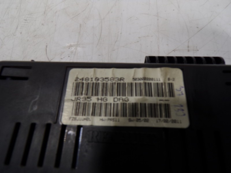 Recambio de cuadro instrumentos para renault scenic iii 1.5 dci diesel fap referencia OEM IAM 248103583R 248103583R 