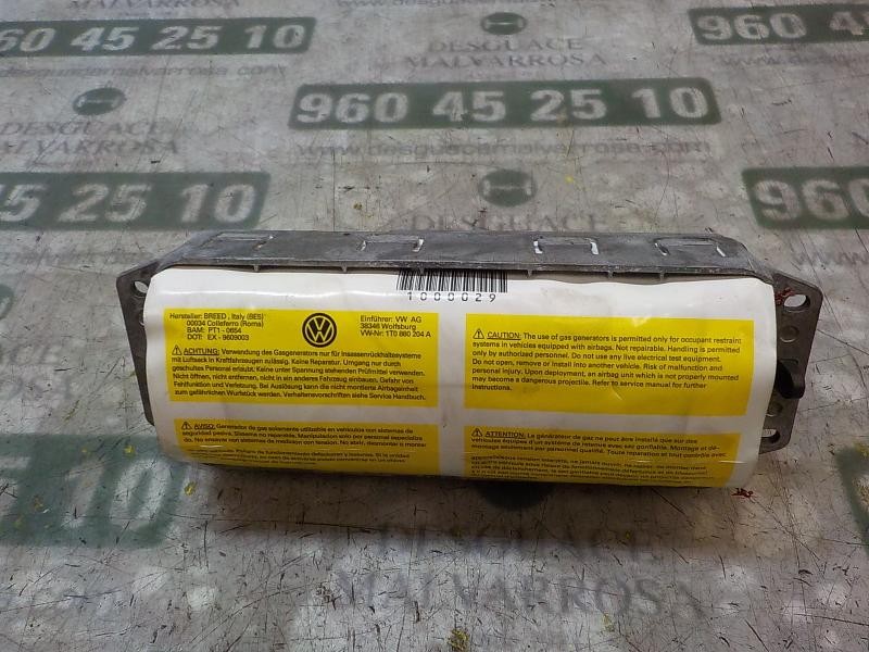 Recambio de airbag delantero derecho para volkswagen touran (1t1) 2.0 tdi referencia OEM IAM 1T0880204D  