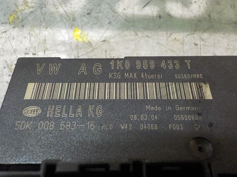 Recambio de modulo electronico para volkswagen touran (1t1) 2.0 tdi referencia OEM IAM 1K0959433AK 1K0959433T 