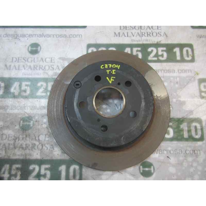 Recambio de disco freno trasero para toyota prius+ 1.8 16v (híbrido) referencia OEM IAM 4243147080  