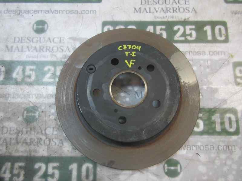 Recambio de disco freno trasero para toyota prius+ 1.8 16v (híbrido) referencia OEM IAM 4243147080  