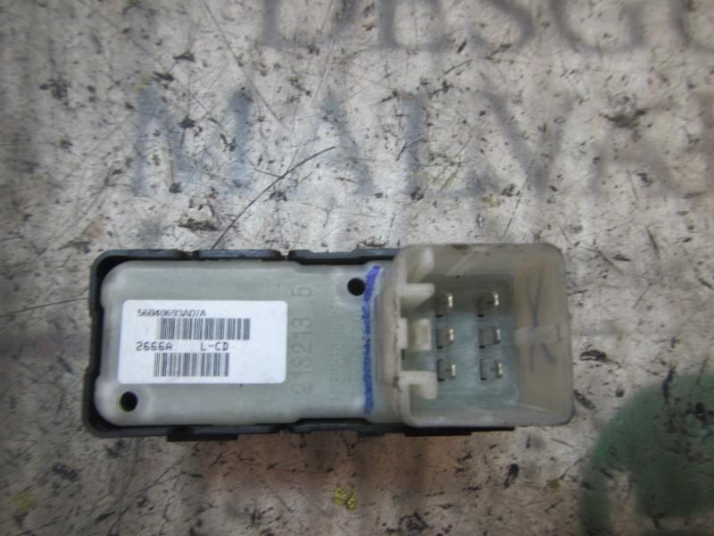 Recambio de mando elevalunas trasero derecho para chrysler jeep compass 2.0 crd cat referencia OEM IAM 56040693AD  