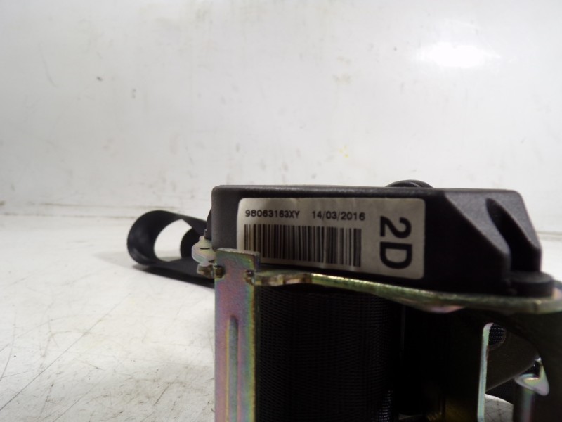 Recambio de cinturon seguridad trasero derecho para peugeot 208 1.2 12v vti referencia OEM IAM 16101490XY 98063163XY 