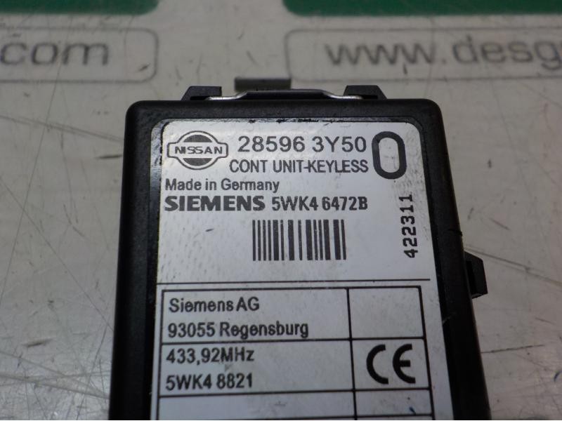 Recambio de modulo electronico para nissan x-trail (t30) le referencia OEM IAM 285963Y50 285963Y50 5WK46472B