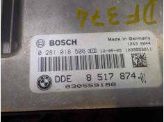 Recambio de centralita motor uce para bmw serie 3 lim. (f30) 2.0 16v turbodiesel referencia OEM IAM 13618576341 8517874 02810185 2