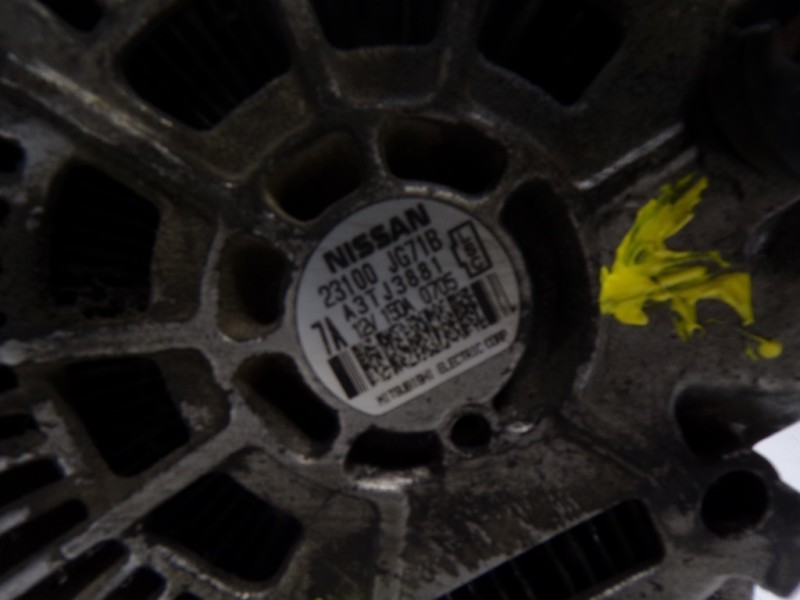 Recambio de alternador para renault koleos 2.0 dci diesel fap referencia OEM IAM 23100JG71B 23100JG71B A3TJ3881