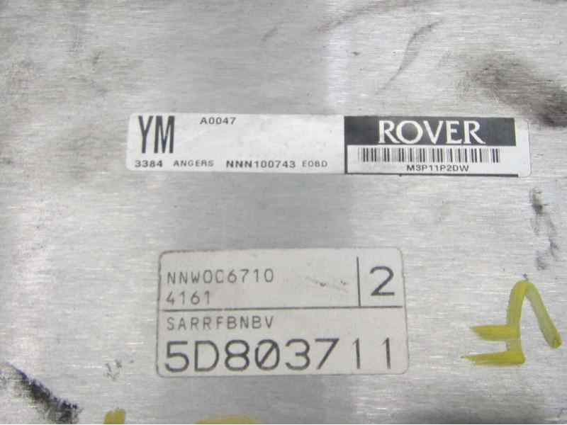 Recambio de centralita motor uce para mg mg zr 1.4 16v cat referencia OEM IAM   