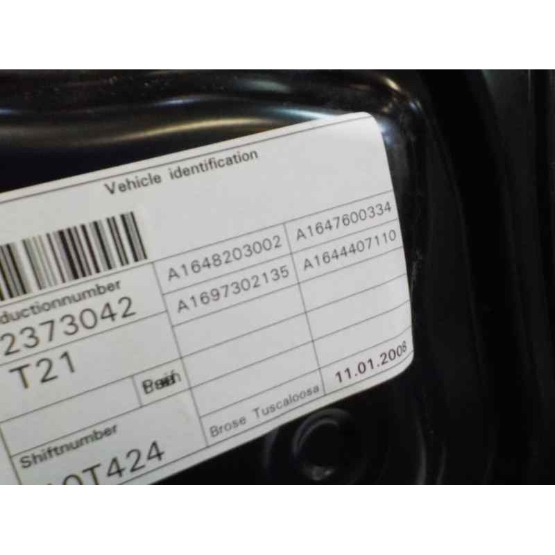 Recambio de elevalunas trasero izquierdo para mercedes-benz clase m (w164) 3.0 cdi cat referencia OEM IAM A1647303179  