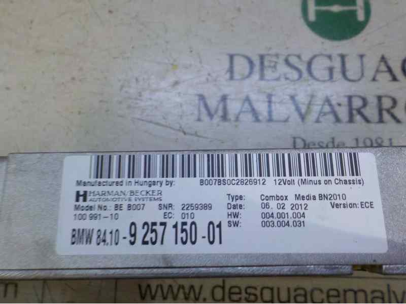 Recambio de modulo electronico para bmw serie 5 lim. (f10) 530d xdrive referencia OEM IAM 84109257150 84109257150 2259389