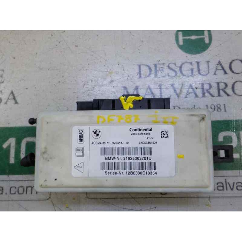 Recambio de centralita airbag para bmw serie 5 lim. (f10) 530d xdrive referencia OEM IAM  31925363701 A2C53361926