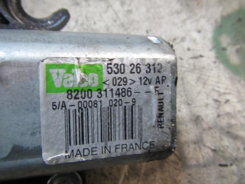 Recambio de motor limpia trasero para renault clio iii 1.5 dci diesel fap referencia OEM IAM   