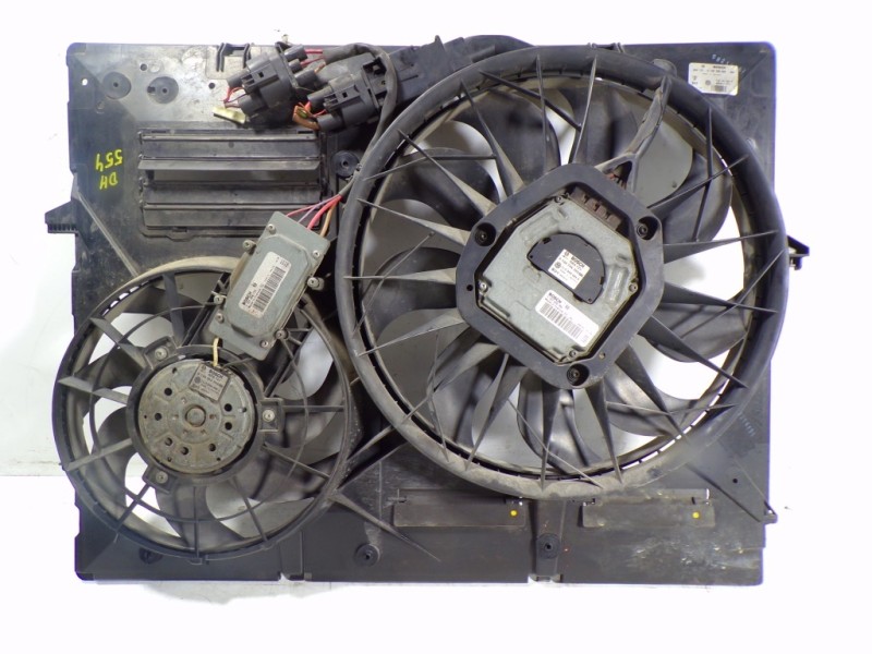 Recambio de electroventilador para volkswagen touareg (7l6) 3.0 v6 tdi dpf referencia OEM IAM 7L0959455F 7L0121203G 0130706809