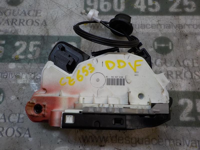 Recambio de cerradura puerta delantera derecha para seat leon (5f1) 1.6 tdi referencia OEM IAM 5K2837016D  