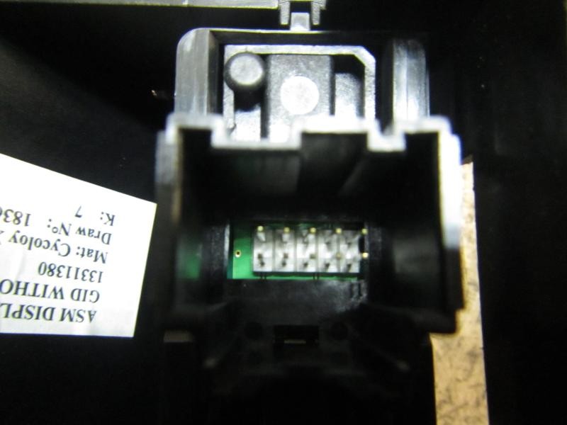 Recambio de pantalla multifuncion para opel astra j lim. cosmo referencia OEM IAM 22858076  