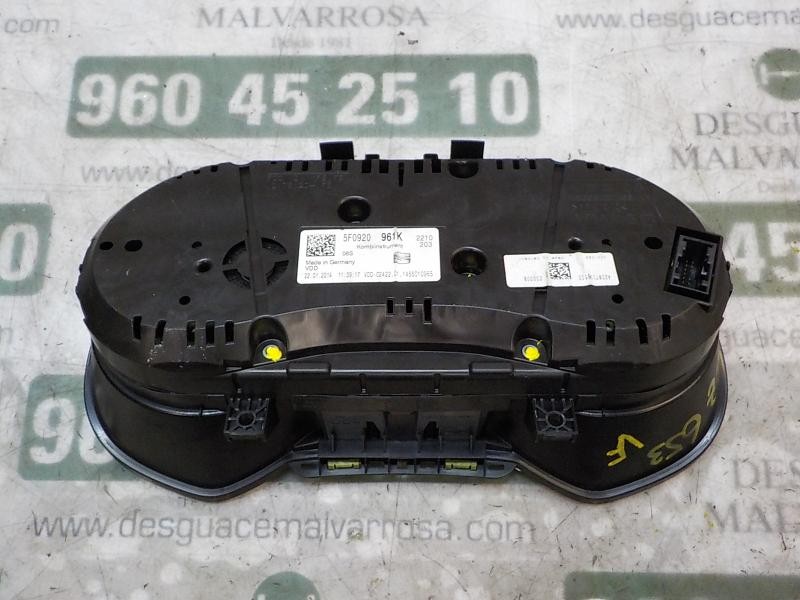 Recambio de cuadro instrumentos para seat leon (5f1) 1.6 tdi referencia OEM IAM 5F0920961H 5F0920961K 