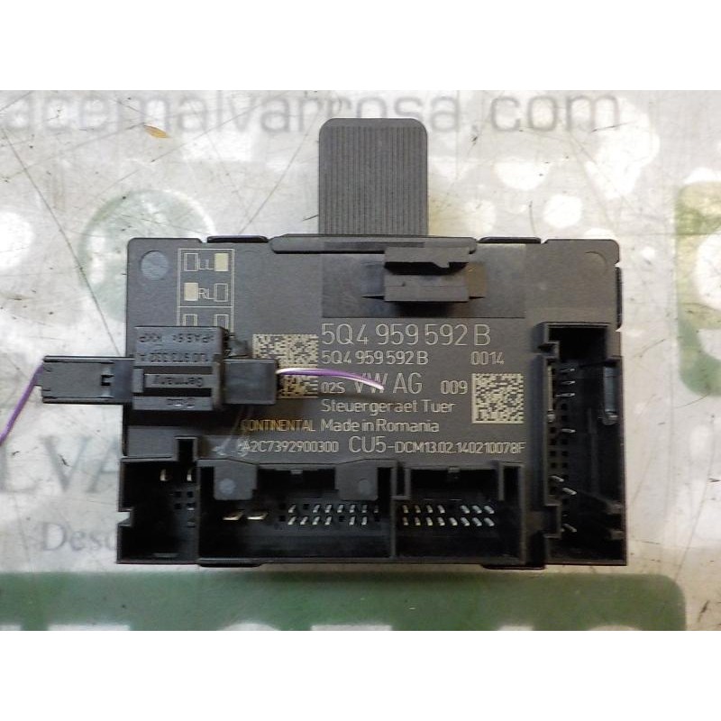 Recambio de modulo electronico para seat leon (5f1) 1.6 tdi referencia OEM IAM 5Q4959592BZ00 5Q4959592B 