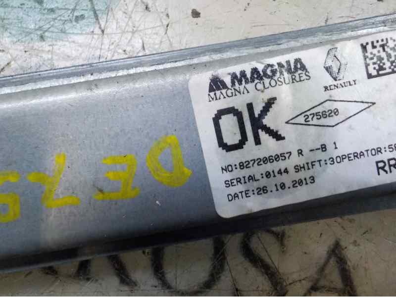 Recambio de elevalunas trasero derecho para dacia sandero stepway ambiance referencia OEM IAM 827206057R 827206057R 