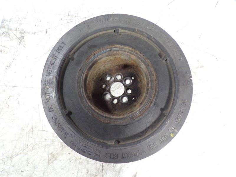 Recambio de polea cigueñal para volkswagen touareg (7l6) 3.0 v6 tdi dpf referencia OEM IAM 059105251AD 059105251 