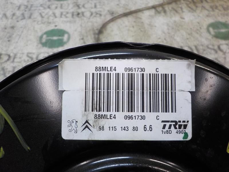 Recambio de servofreno para peugeot 208 access referencia OEM IAM 1609894980  