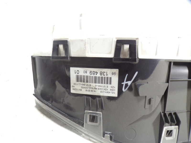 Recambio de cuadro instrumentos para peugeot 208 1.6 blue-hdi fap referencia OEM IAM 1610628380 981384880 