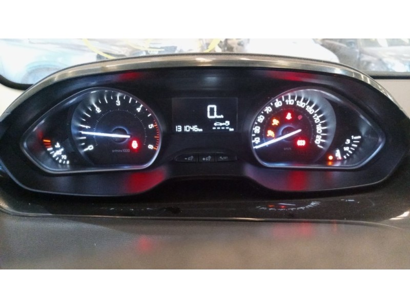Recambio de cuadro instrumentos para peugeot 208 1.6 blue-hdi fap referencia OEM IAM 1610628380 981384880 