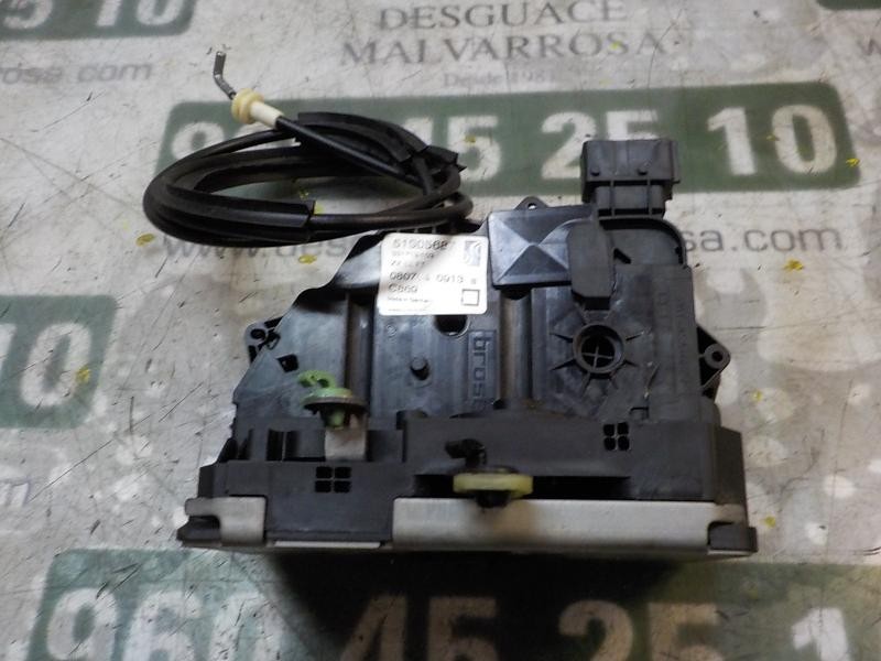 Recambio de cerradura puerta delantera izquierda para fiat punto (199) 1.2 referencia OEM IAM 52065093  