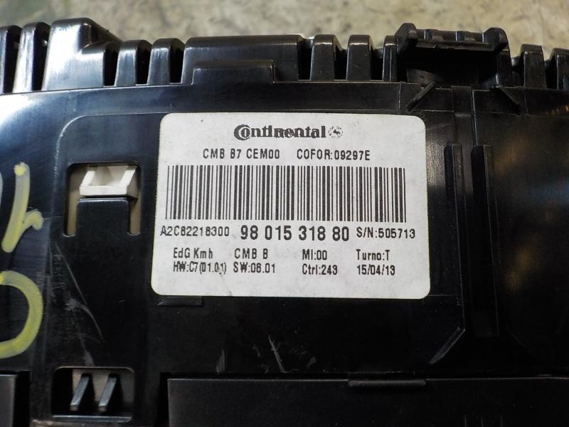 Recambio de cuadro instrumentos para citroën c4 lim. 1.6 hdi fap referencia OEM IAM 9801531880 9801531880 