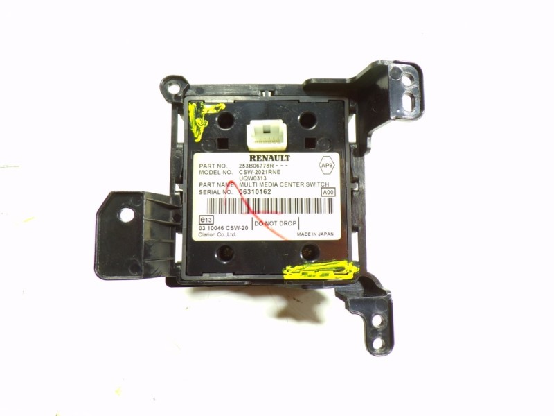 Recambio de mando multifuncion para renault koleos 2.0 dci diesel fap referencia OEM IAM 253B06778R 253B06778R CSW2021RNE
