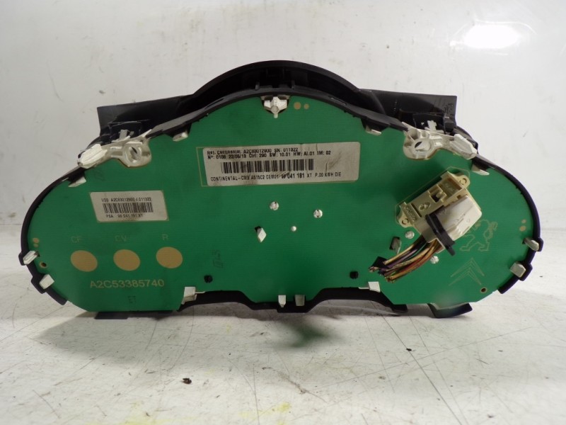 Recambio de cuadro instrumentos para citroën c3 1.4 hdi referencia OEM IAM 98041181XT 98041181XT A2C83012900