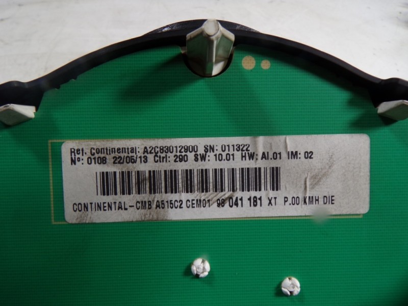 Recambio de cuadro instrumentos para citroën c3 1.4 hdi referencia OEM IAM 98041181XT 98041181XT A2C83012900