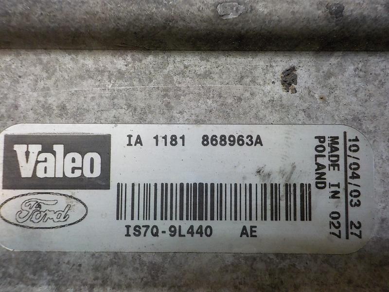 Recambio de intercooler para ford mondeo berlina (ge) 2.0 tdci cat referencia OEM IAM   