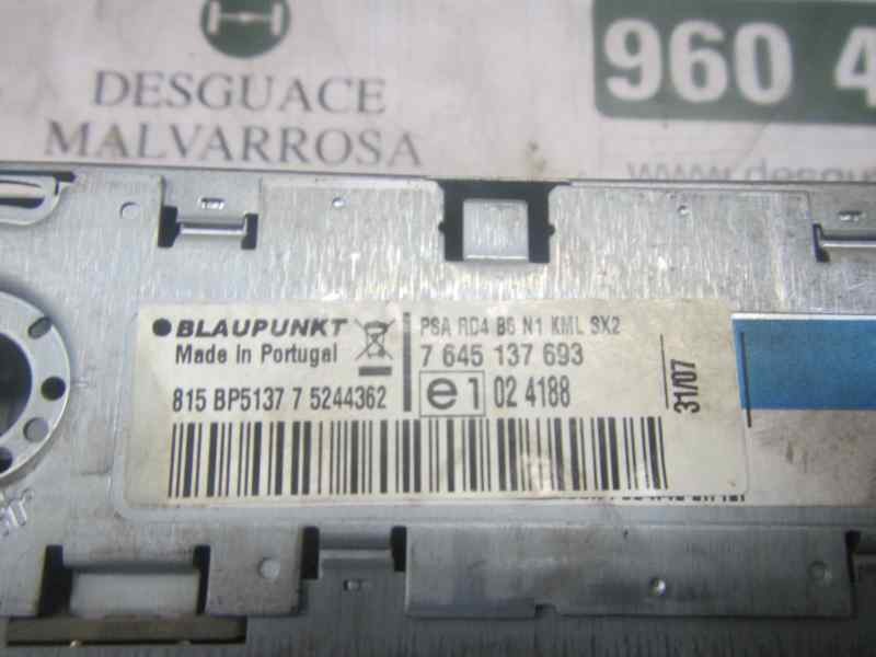 Recambio de sistema audio / radio cd para citroën c4 berlina 1.6 16v hdi referencia OEM IAM   