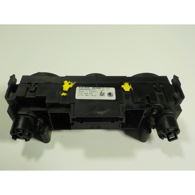 Recambio de mando calefaccion / aire acondicionado para skoda rapid 1.6 tdi dpf referencia OEM IAM 5JA8200459B9 5JA820045 901518