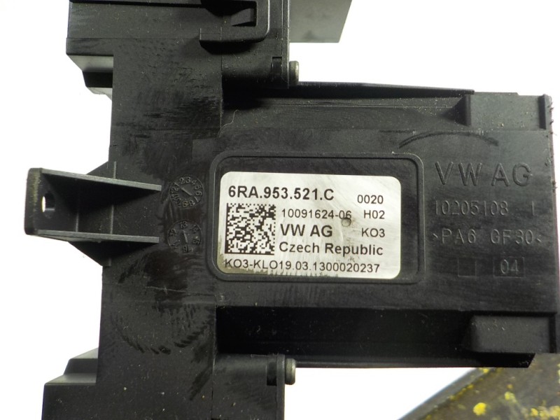Recambio de mando intermitentes para skoda rapid 1.6 tdi dpf referencia OEM IAM 6RA953513C9B9 6RA953521C 10091624
